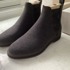 Rothy's Mens Dark Chocolate Boots - Size 9